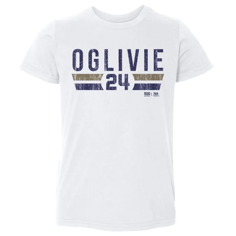 Ben Oglivie Milwaukee Font sold by 500 Level