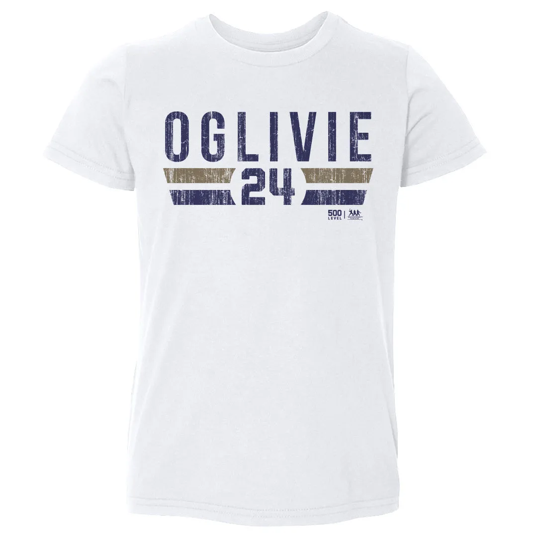 Ben Oglivie Milwaukee Font sold by 500 Level