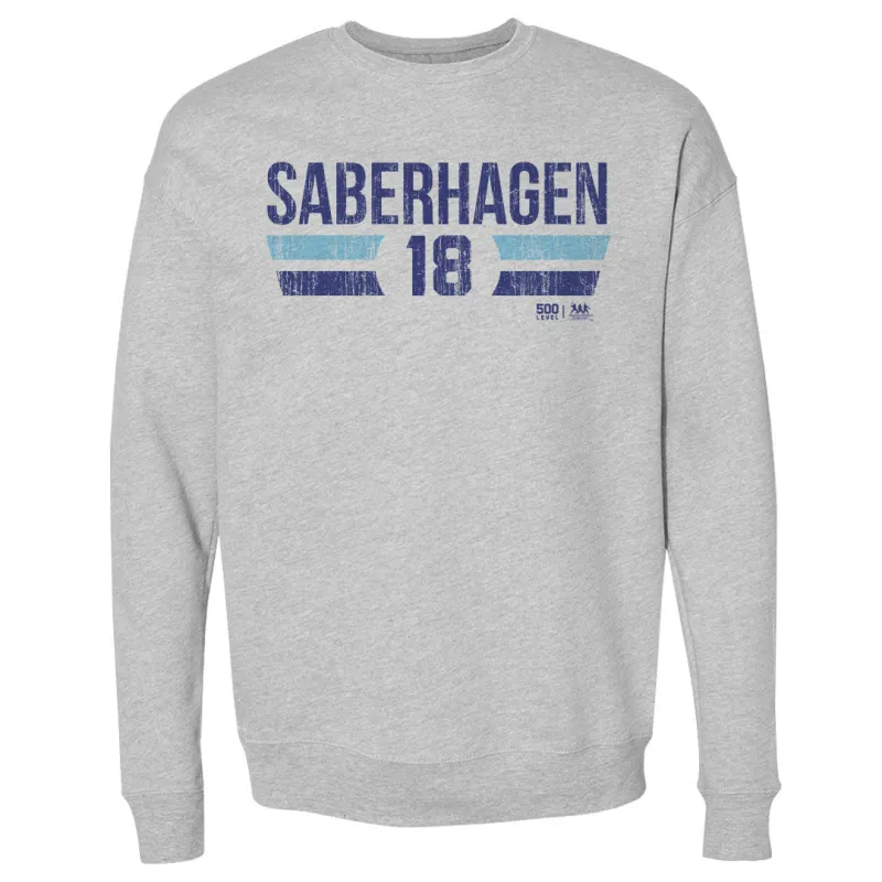 Bret Saberhagen Kansas City Font sold by 500 Level