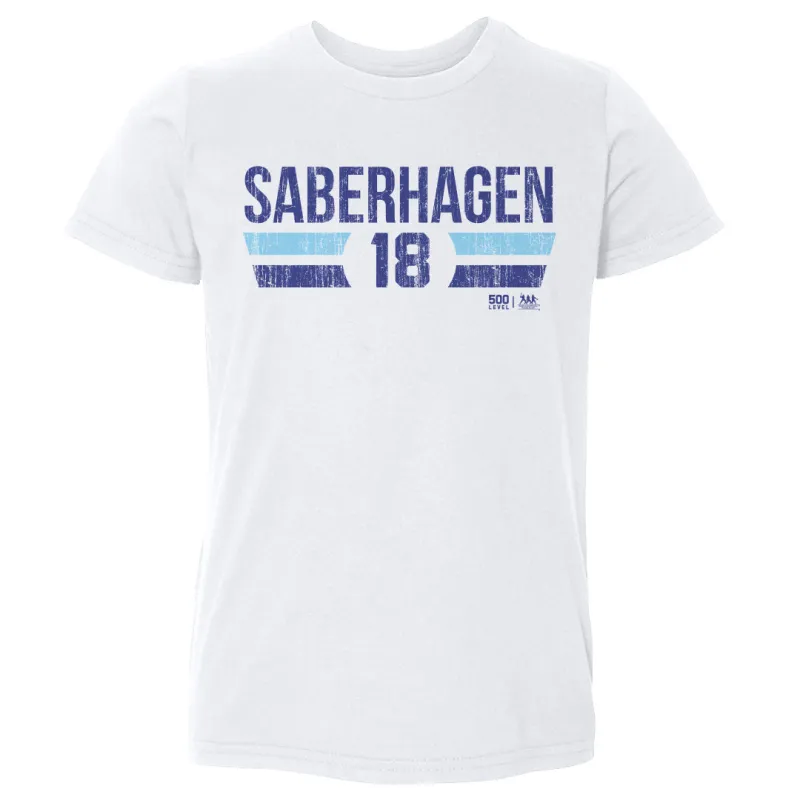 Bret Saberhagen Kansas City Font sold by 500 Level