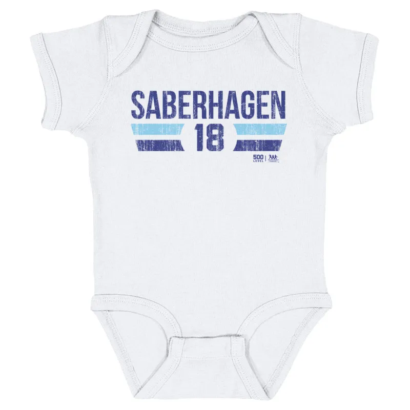 Bret Saberhagen Kansas City Font sold by 500 Level