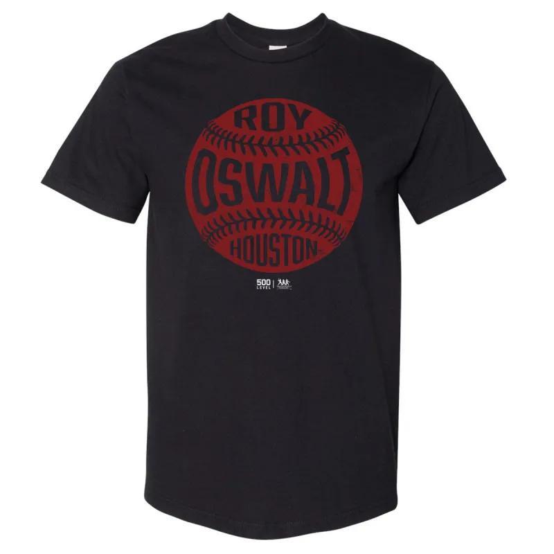 Roy Oswalt Houston Vintage Baseball WHT sold by 500 Level