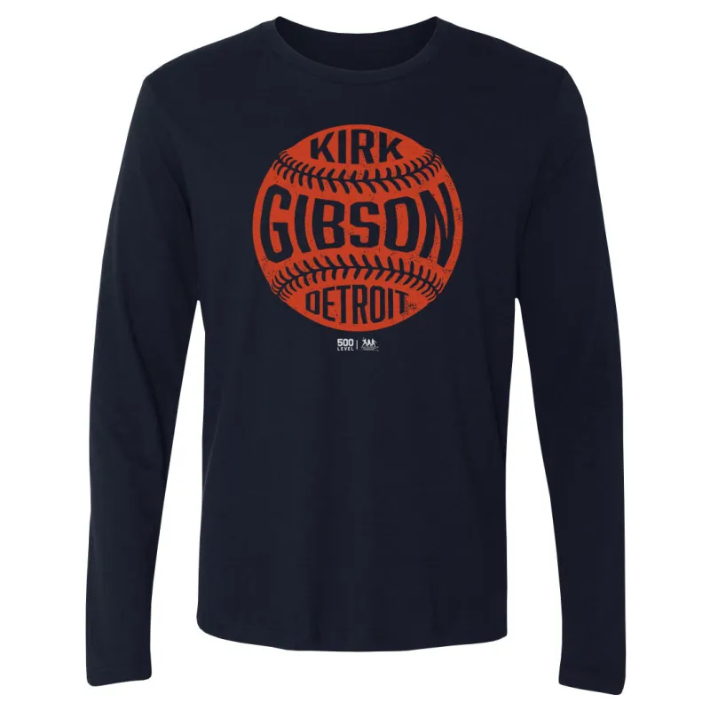 Kirk Gibson Detroit Vintage Baseball WHT sold by 500 Level