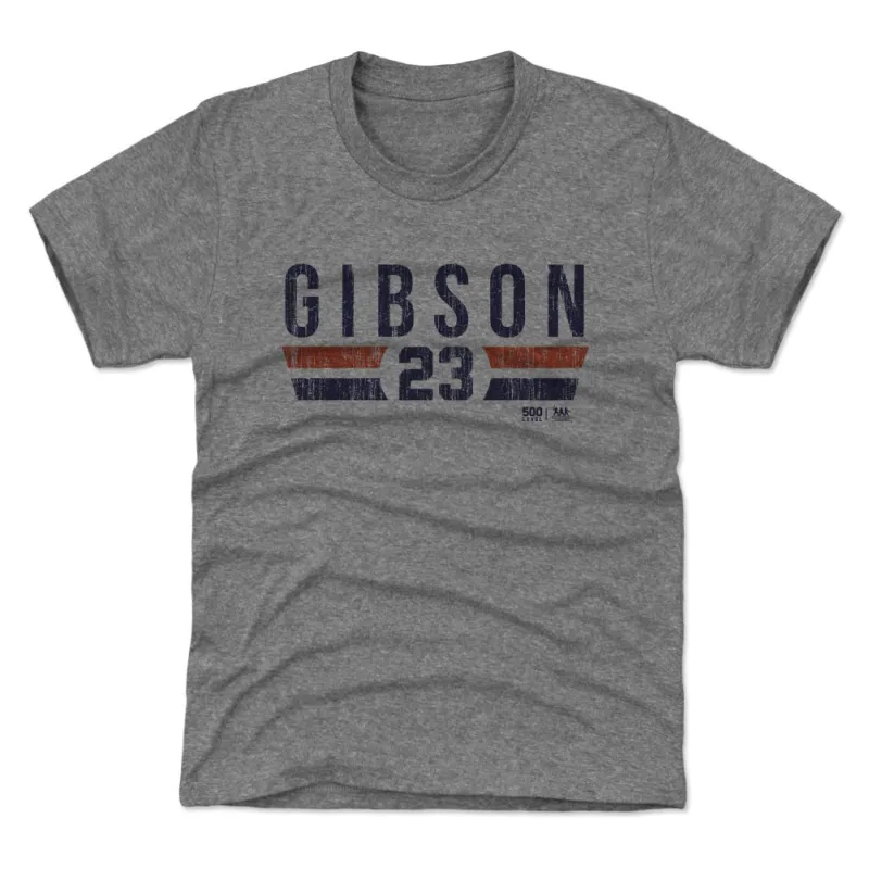 Kirk Gibson Detroit Font sold by 500 Level