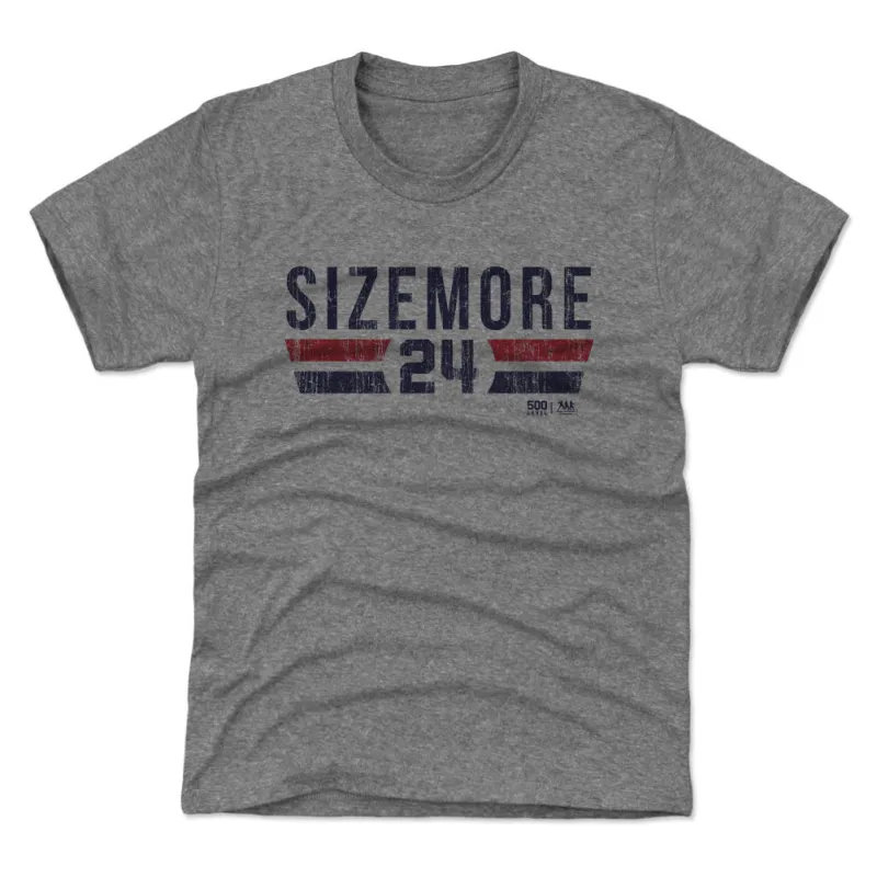 Grady Sizemore Cleveland Font sold by 500 Level