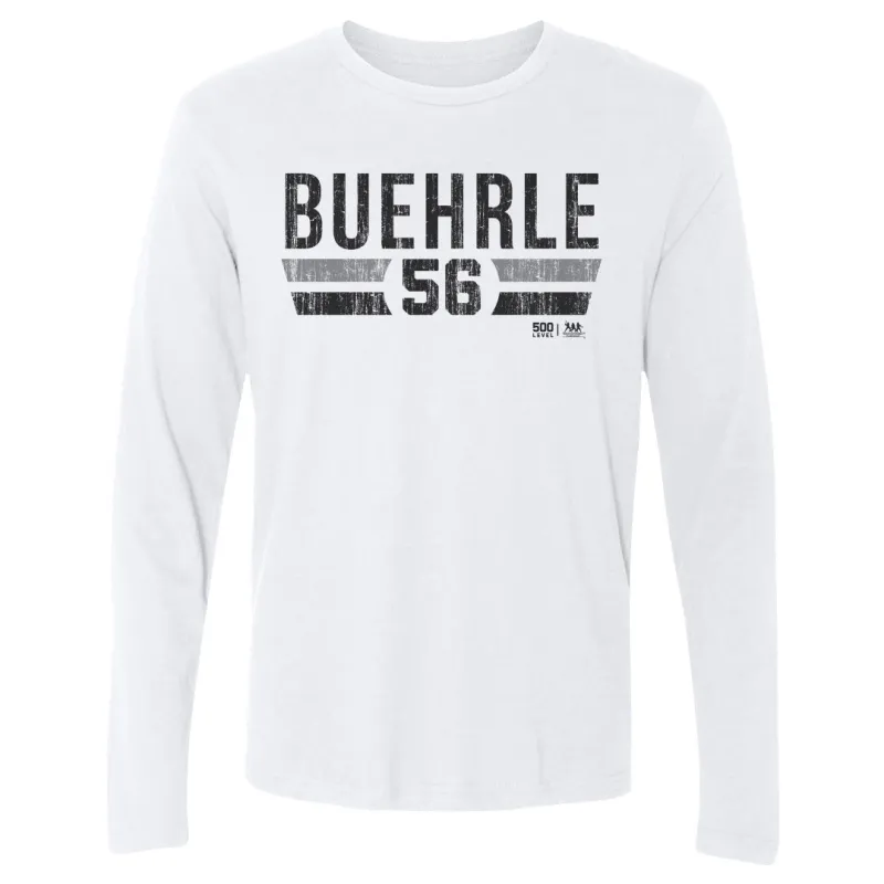 Mark Buehrle Chicago W Font made by 500 Level