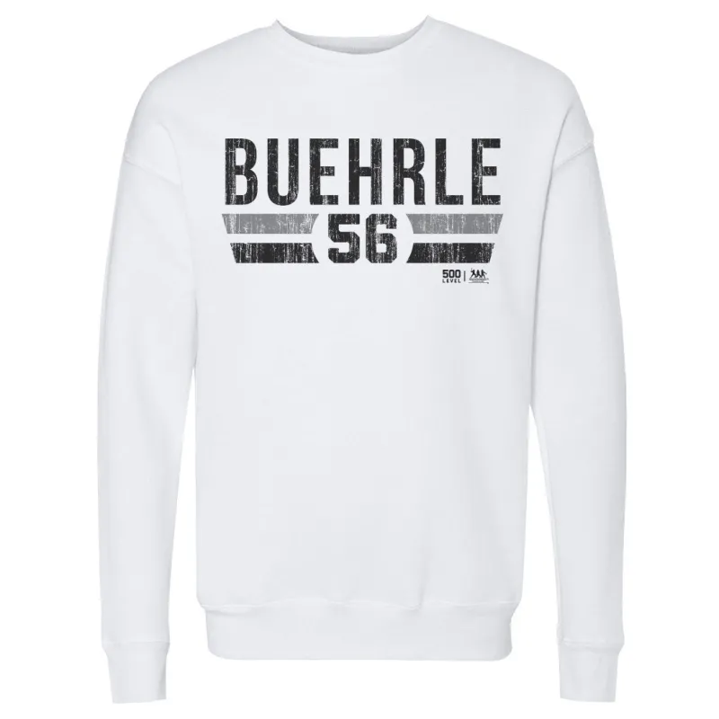 Mark Buehrle Chicago W Font sold by 500 Level