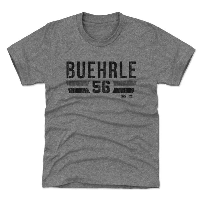 Mark Buehrle Chicago W Font sold by 500 Level