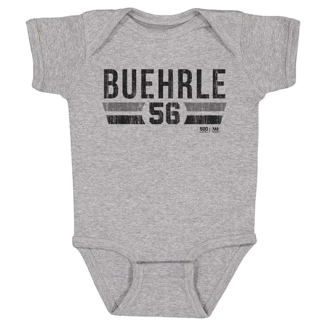 Mark Buehrle Chicago W Font sold by 500 Level