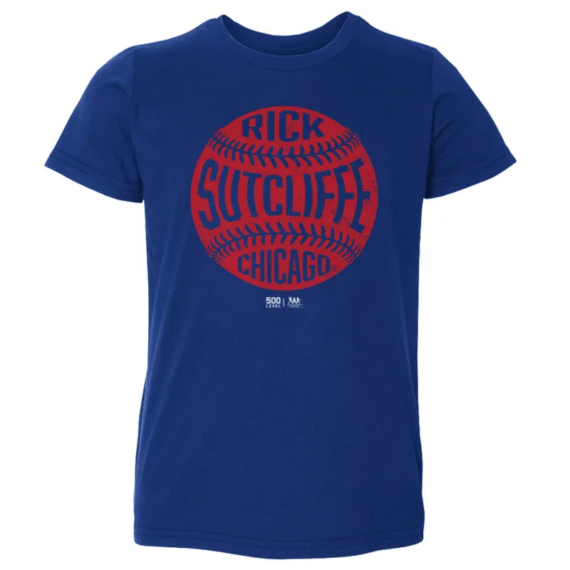 Rick Sutcliffe Chicago C Vintage Baseball WHT sold by 500 Level