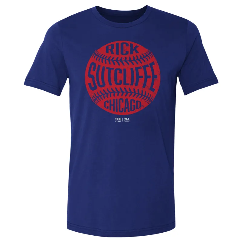 Rick Sutcliffe Chicago C Vintage Baseball WHT sold by 500 Level