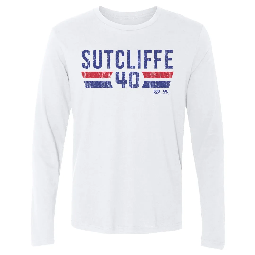 Rick Sutcliffe Chicago C Font sold by 500 Level