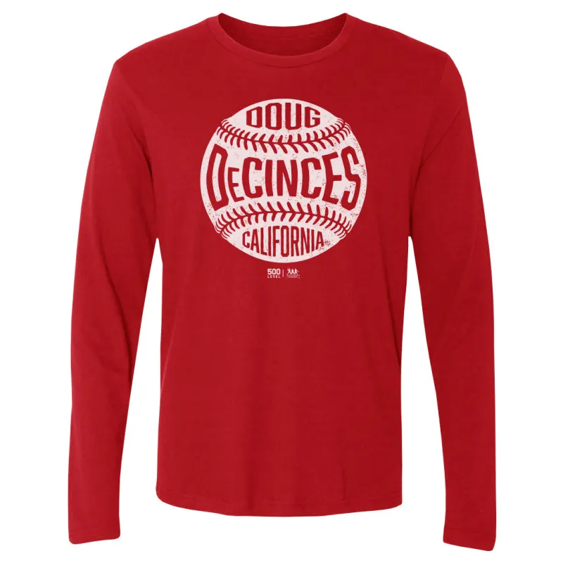 Doug DeCinces California Vintage Baseball WHT sold by 500 Level