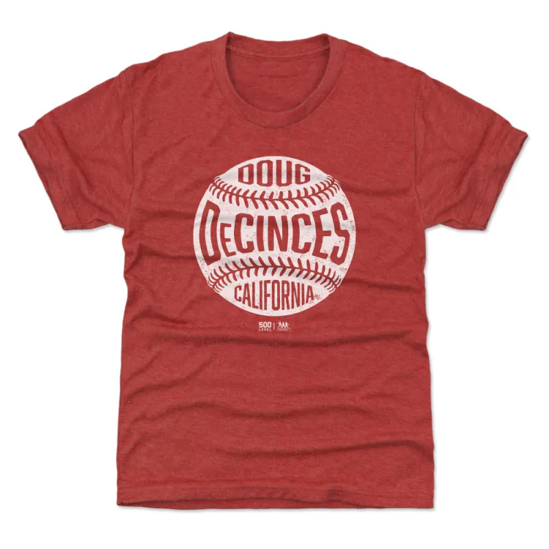Doug DeCinces California Vintage Baseball WHT sold by 500 Level