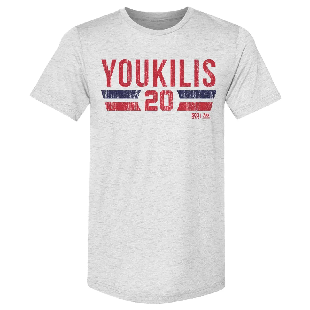 Kevin Youkilis Boston Font sold by 500 Level