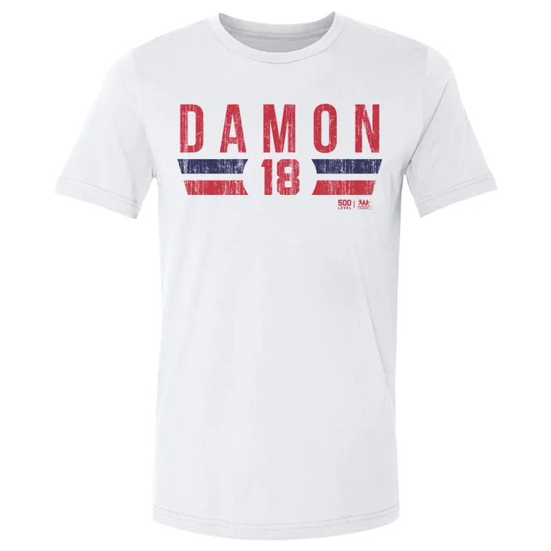 Johnny Damon Boston Font sold by 500 Level