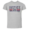 David Justice Atlanta Font sold by 500 Level