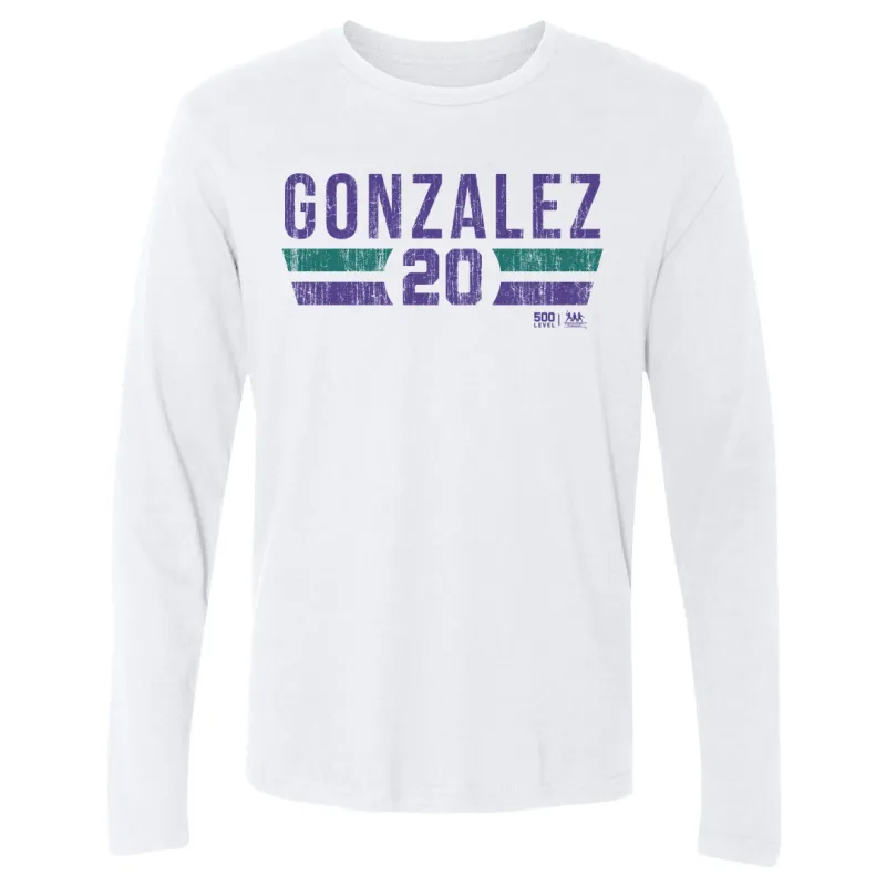 Luis Gonzalez Arizona Font sold by 500 Level