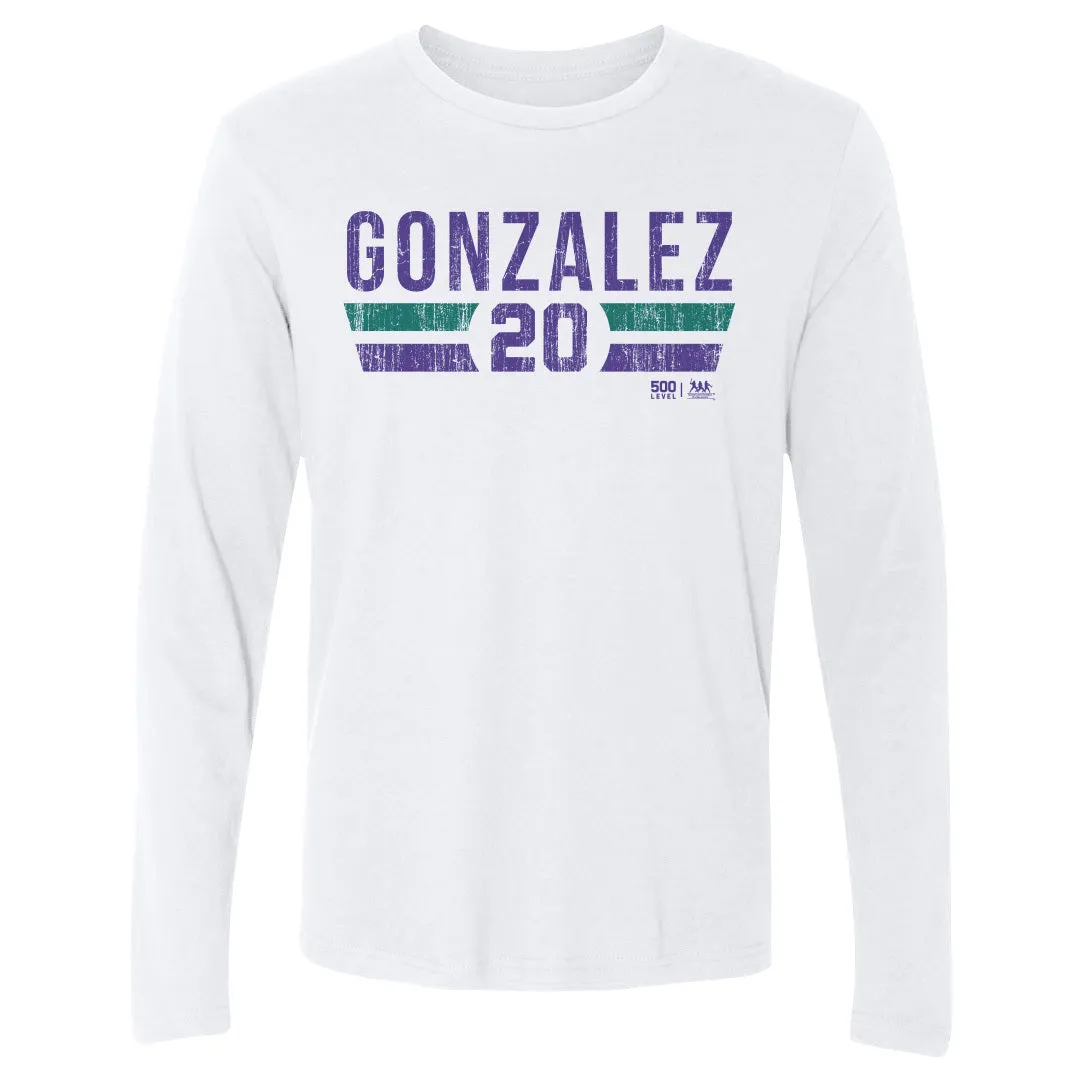 Luis Gonzalez Arizona Font sold by 500 Level