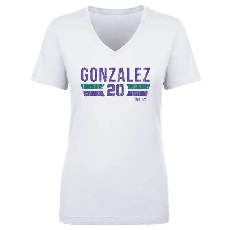 Luis Gonzalez Arizona Font sold by 500 Level