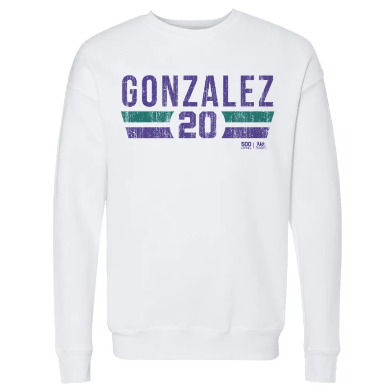Luis Gonzalez Arizona Font sold by 500 Level
