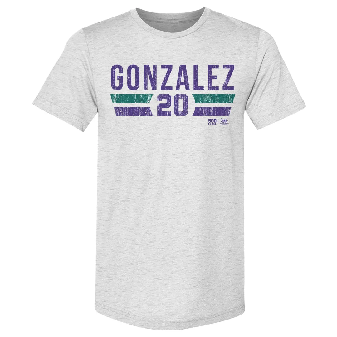 Luis Gonzalez Arizona Font sold by 500 Level