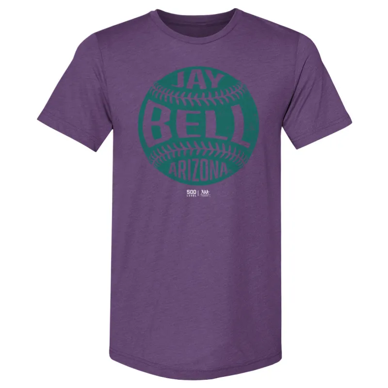 Jay Bell Arizona Vintage Baseball WHT sold by 500 Level