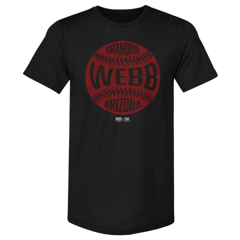 Brandon Webb Arizona Vintage Baseball WHT sold by 500 Level