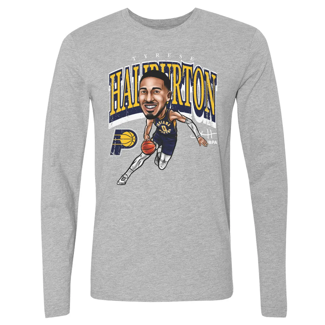 Tyrese Haliburton Indiana Pacers Cartoon WHT sold by 500 Level product image thumbnail 2