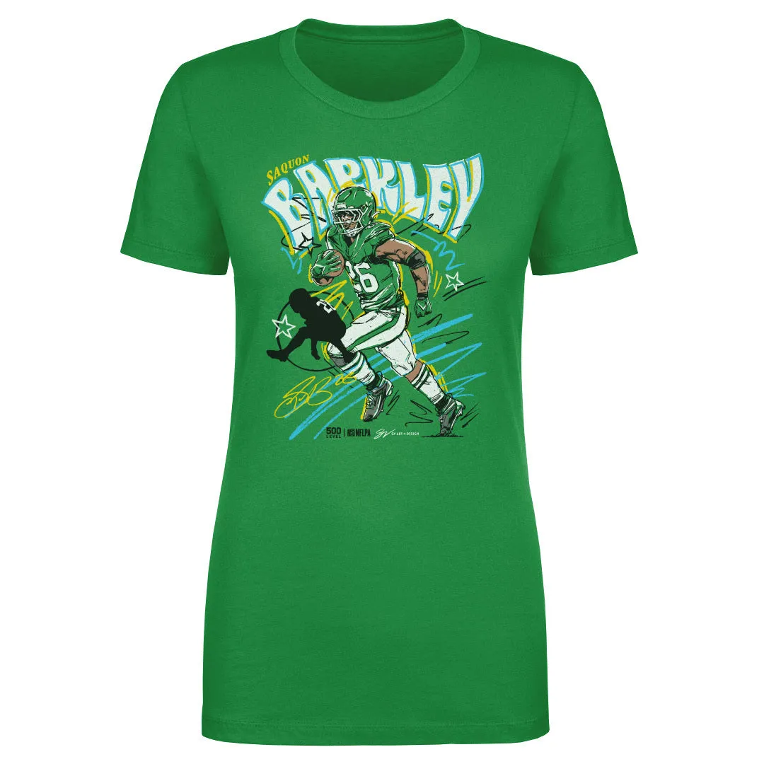 Saquon Barkley Philadelphia Scribble WHT sold by 500 Level product image thumbnail 2