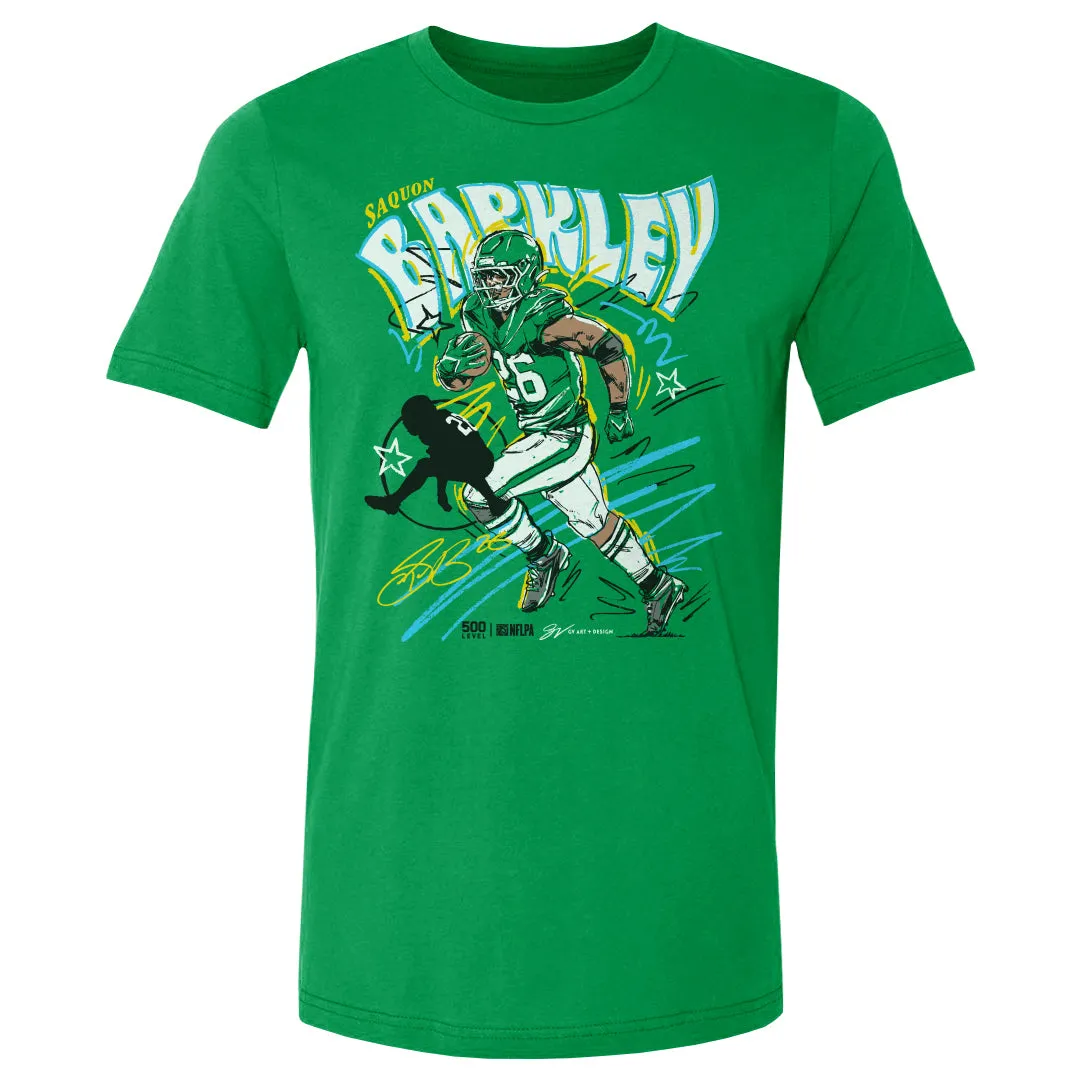 Saquon Barkley Philadelphia Scribble WHT sold by 500 Level product image thumbnail 2