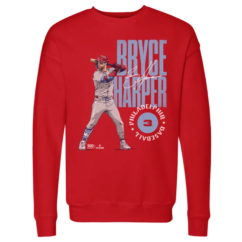 Bryce Harper Philadelphia Stamp WHT sold by 500 Level