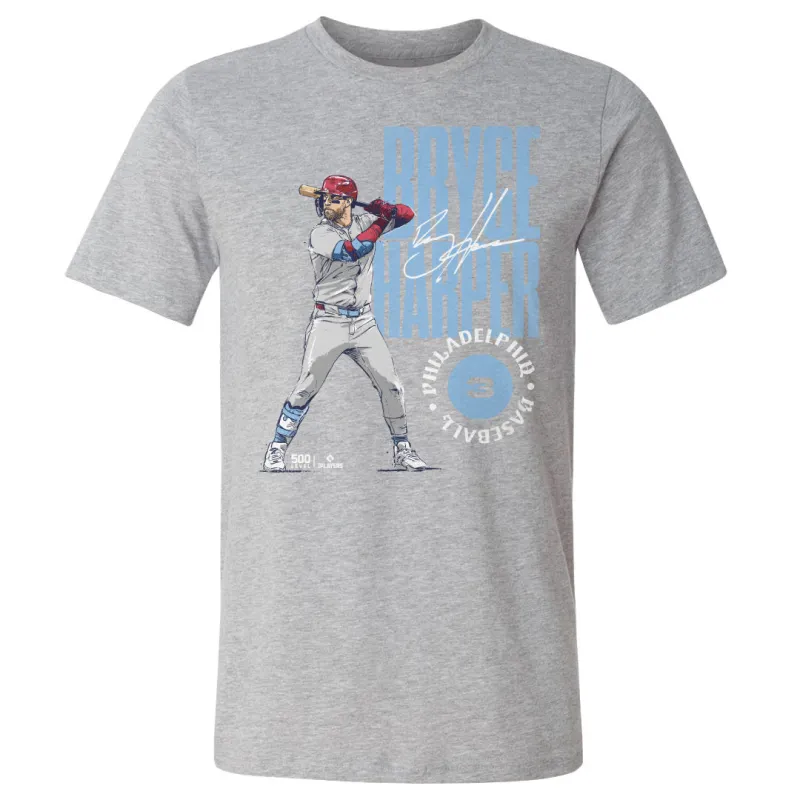 Bryce Harper Philadelphia Stamp WHT sold by 500 Level
