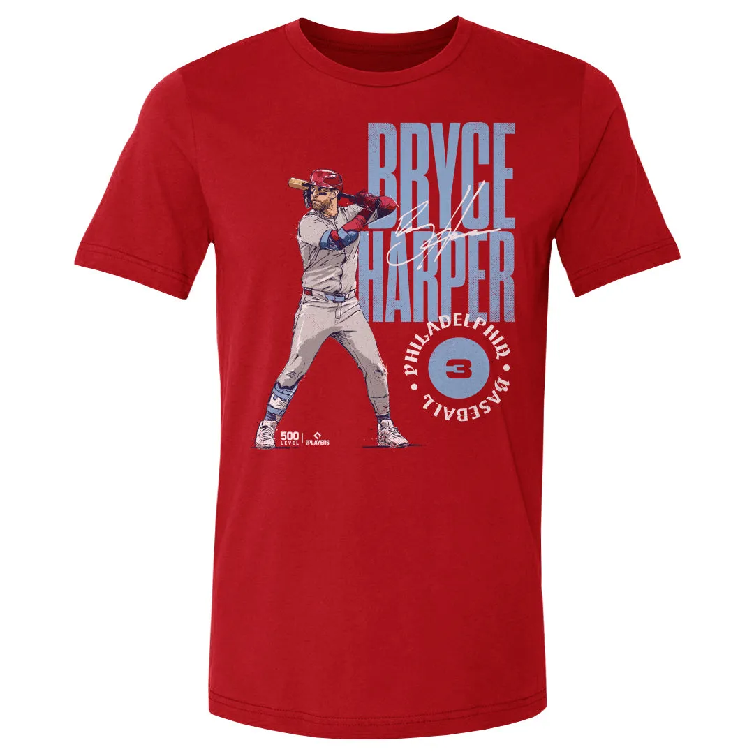 Bryce Harper Philadelphia Stamp WHT sold by 500 Level product image thumbnail 2