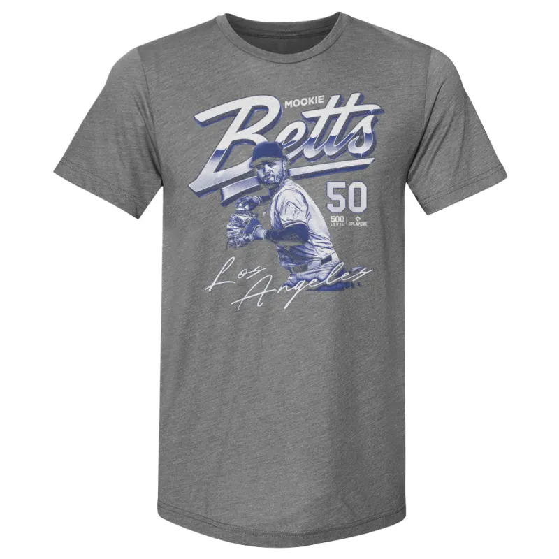 Mookie Betts Los Angeles D Poster WHT sold by 500 Level