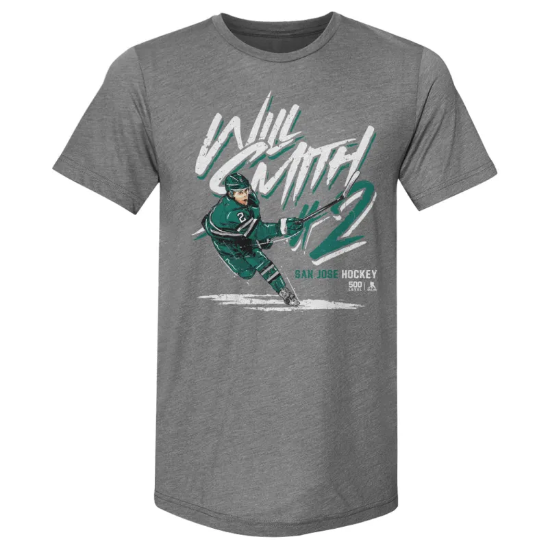 Will Smith San Jose Player Name WHT sold by 500 Level