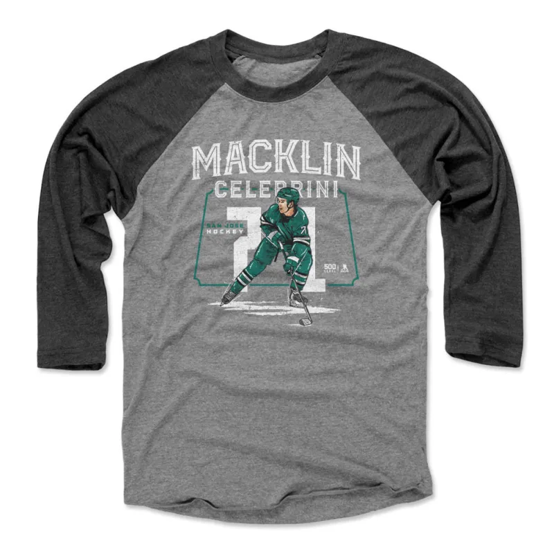 Macklin Celebrini San Jose Player Name WHT sold by 500 Level