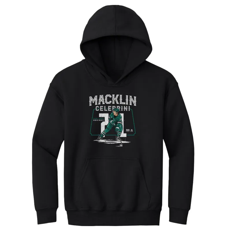 Macklin Celebrini San Jose Player Name WHT sold by 500 Level