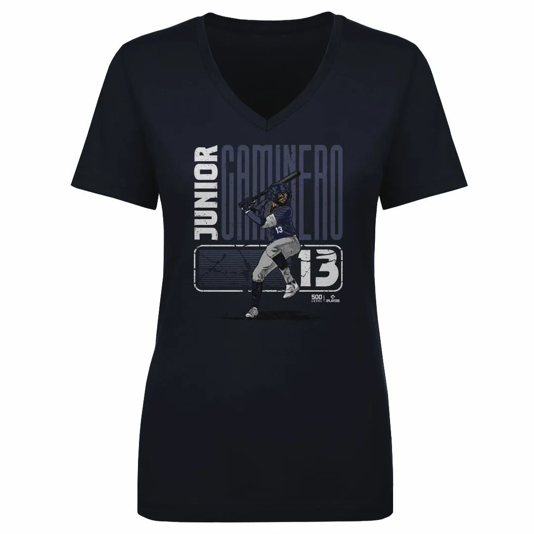 Junior Caminero Tampa Bay Player Name WHT sold by 500 Level