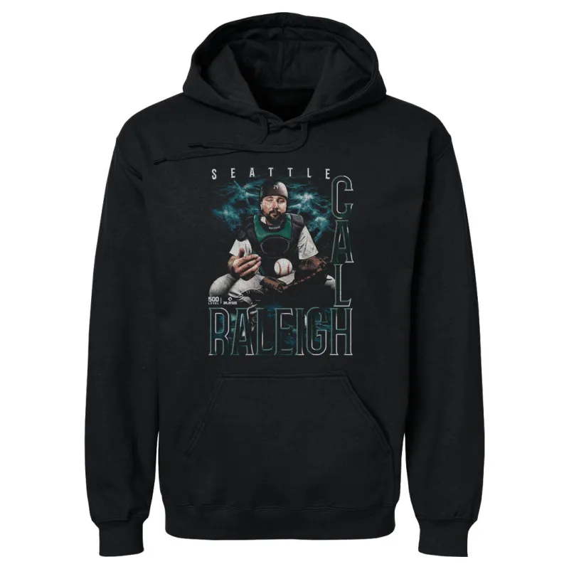 Cal Raleigh Seattle Grunge WHT sold by 500 Level
