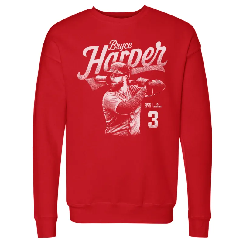 Bryce Harper Philadelphia Bitmap Retro WHT sold by 500 Level