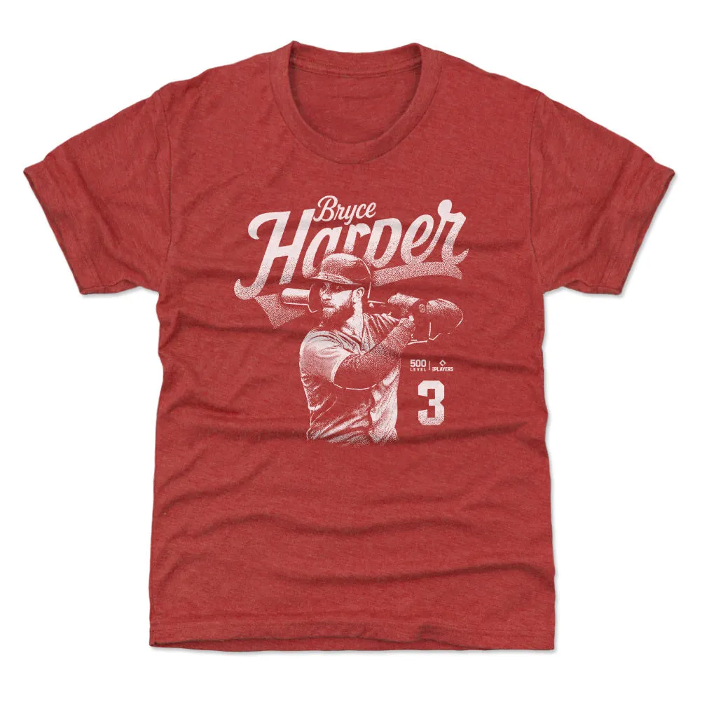 Bryce Harper Philadelphia Bitmap Retro WHT sold by 500 Level