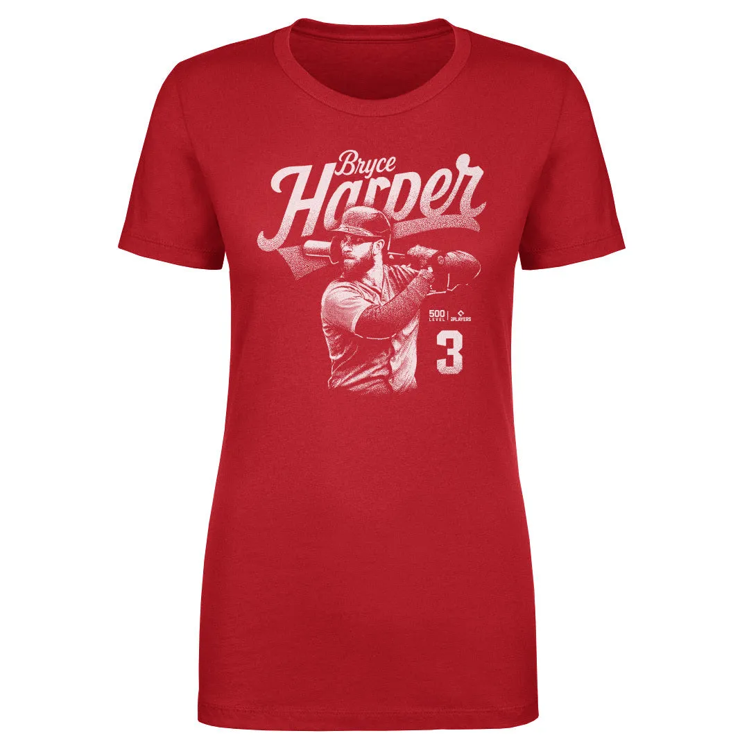 Bryce Harper Philadelphia Bitmap Retro WHT sold by 500 Level
