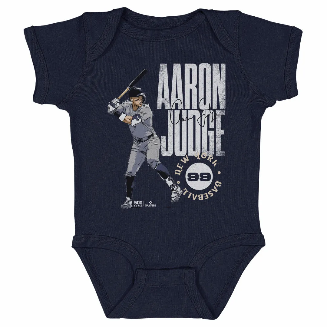 Aaron Judge New York Y Stamp WHT sold by 500 Level