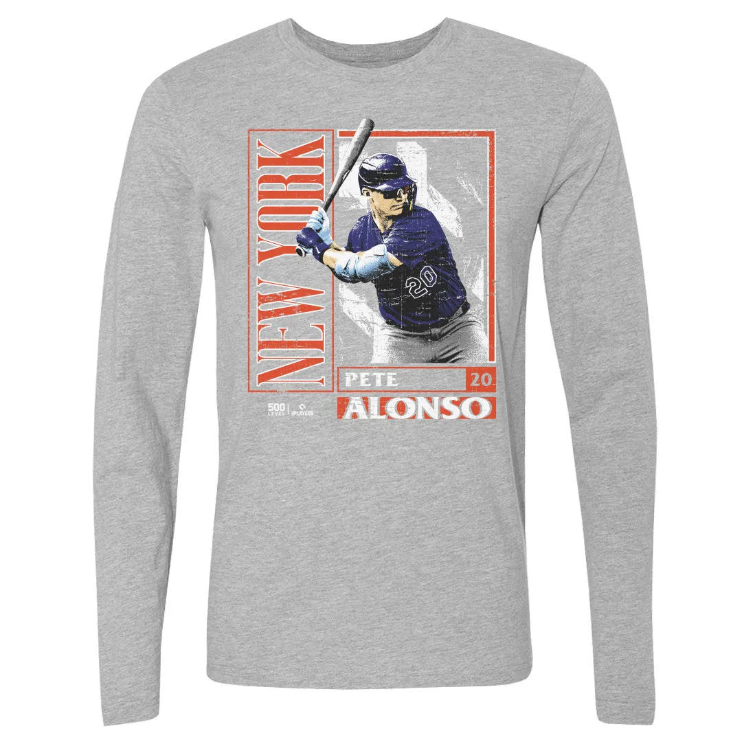 Pete Alonso New York M Card Style WHT sold by 500 Level