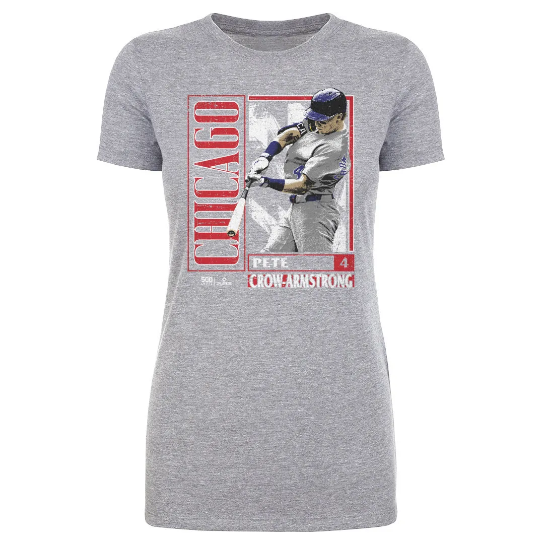 Pete Crow-Armstrong Chicago C Card Style WHT sold by 500 Level