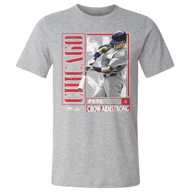 Pete Crow-Armstrong Chicago C Card Style WHT sold by 500 Level