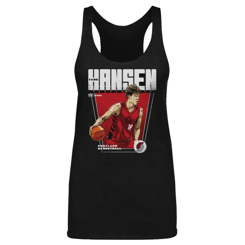 Yang Hansen Portland Trail Blazers Premiere WHT sold by 500 Level