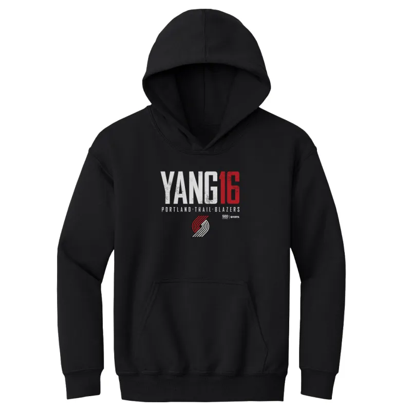Yang Hansen Portland Trail Blazers Elite WHT sold by 500 Level