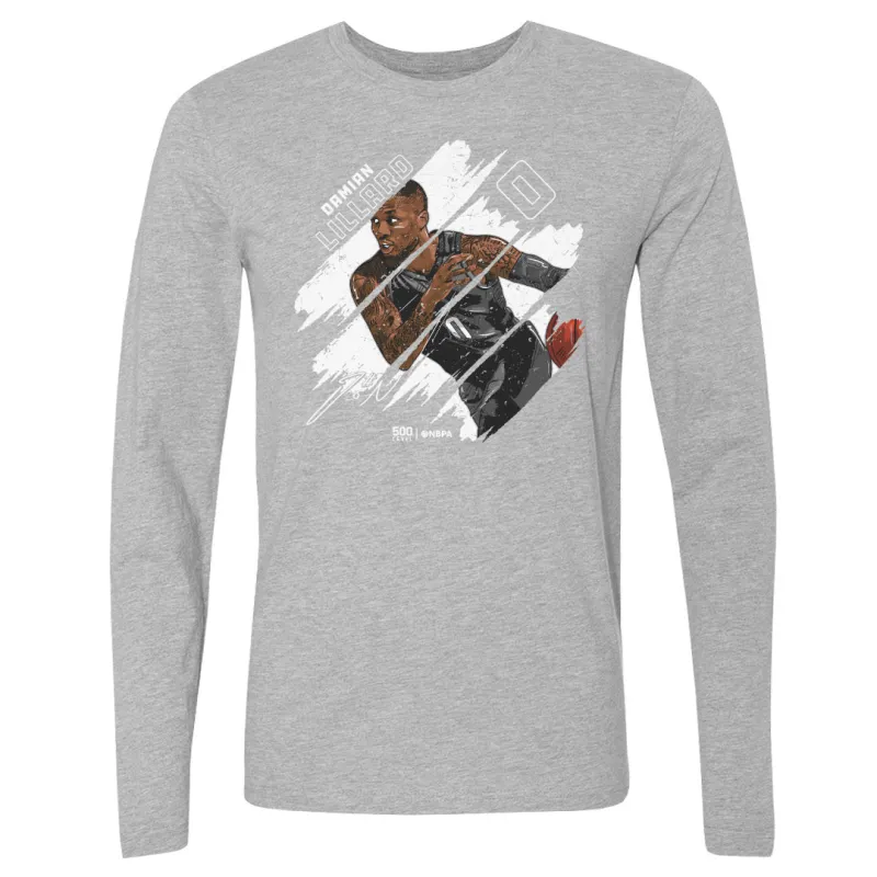 Damian Lillard Portland Stripes WHT sold by 500 Level